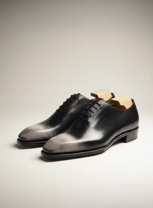 Patina全裁片牛津鞋 漸層質感手工皮鞋