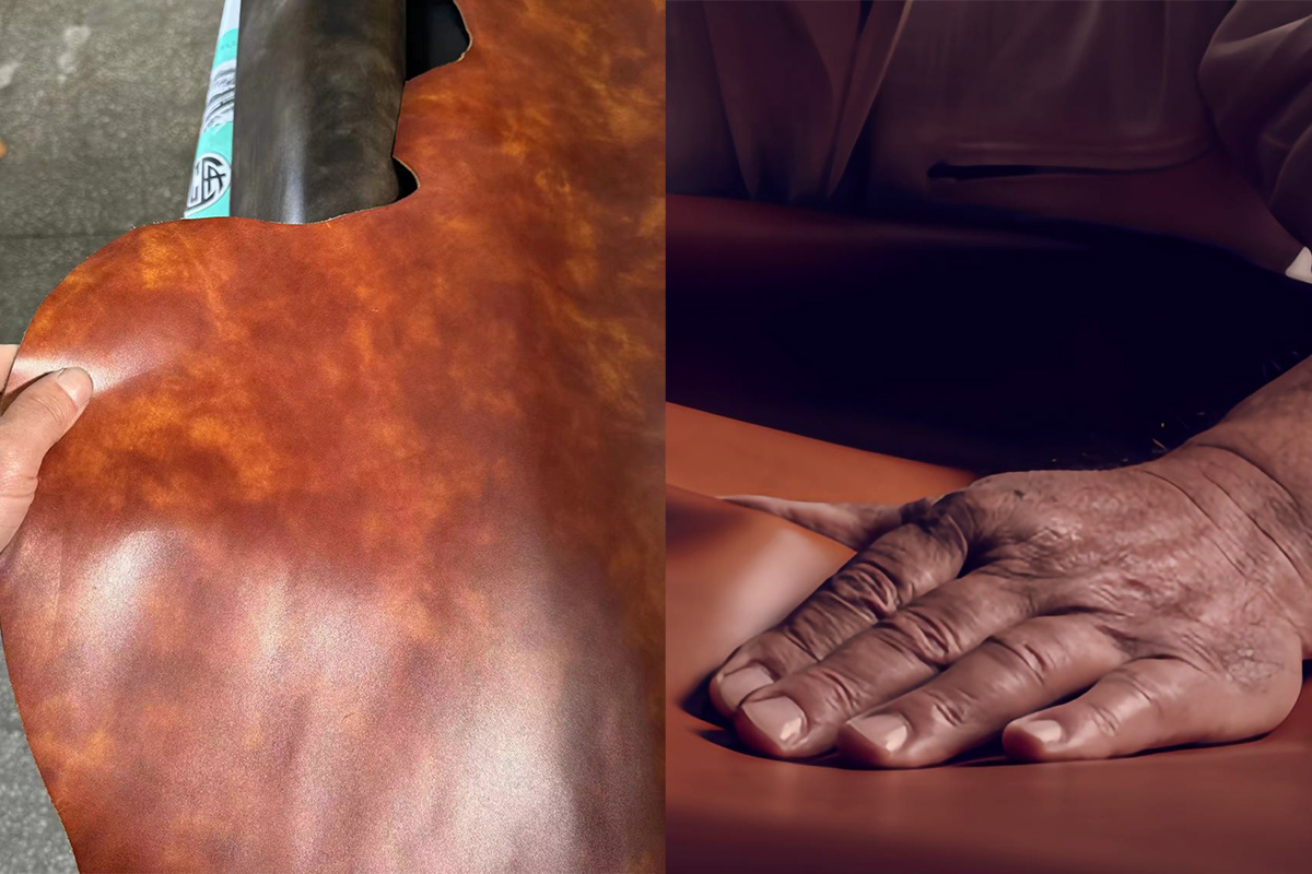 博物館小牛皮皮革與職人手工製作過程，呈現高級訂製皮鞋工藝