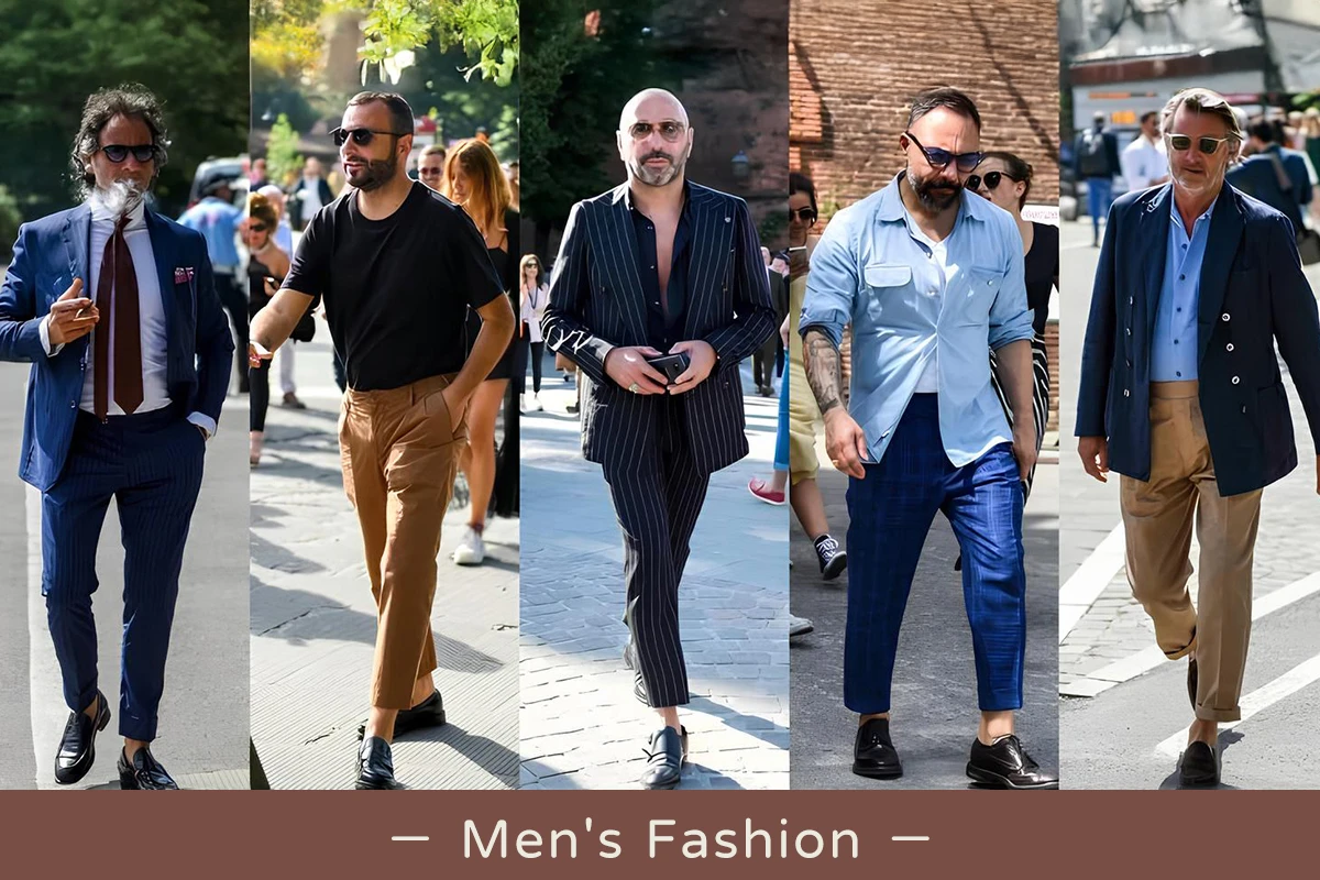 穿著皮鞋的男士們