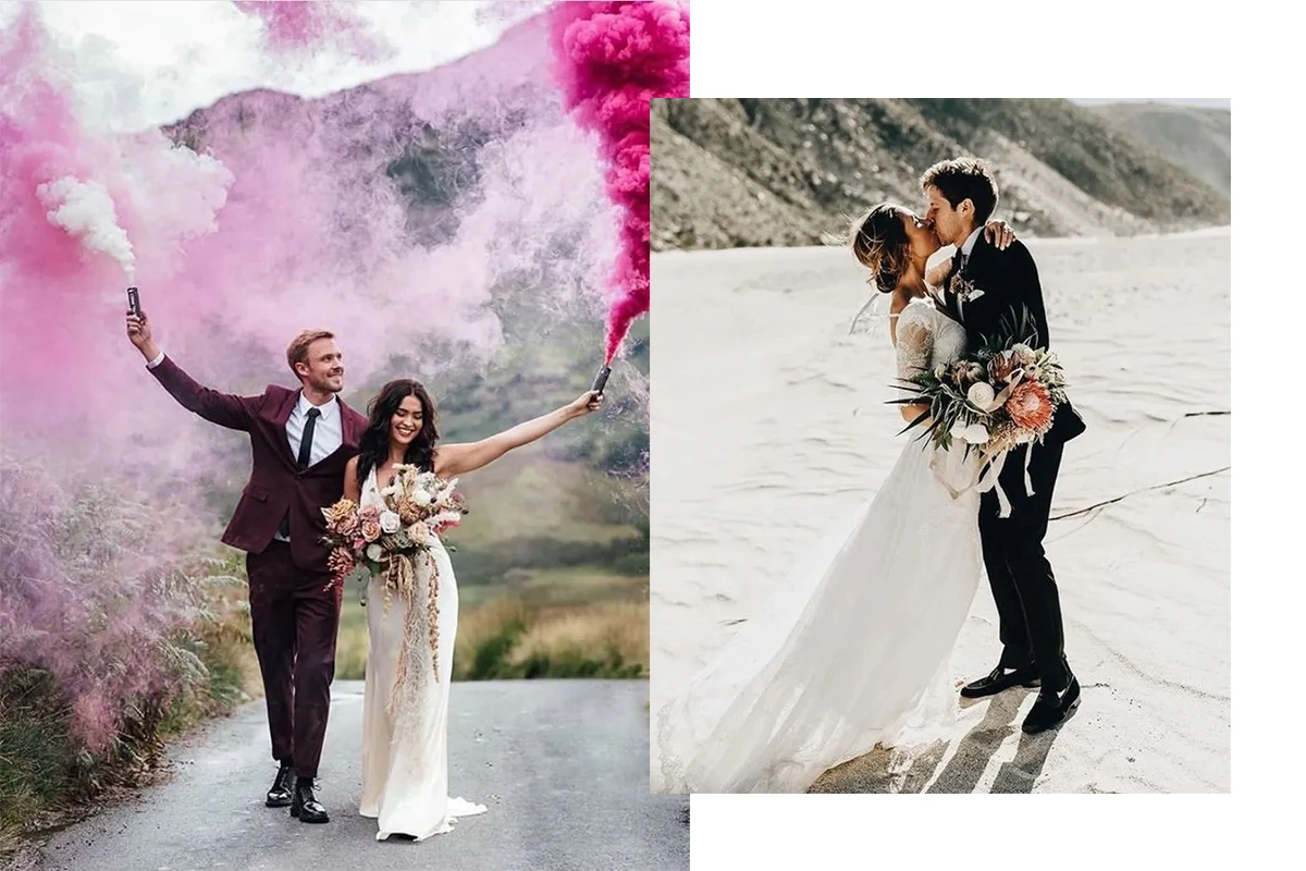 穿著新郎禮服的男士