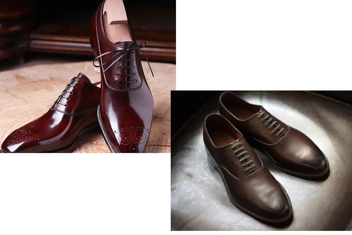 素面牛津鞋/雕花牛津鞋