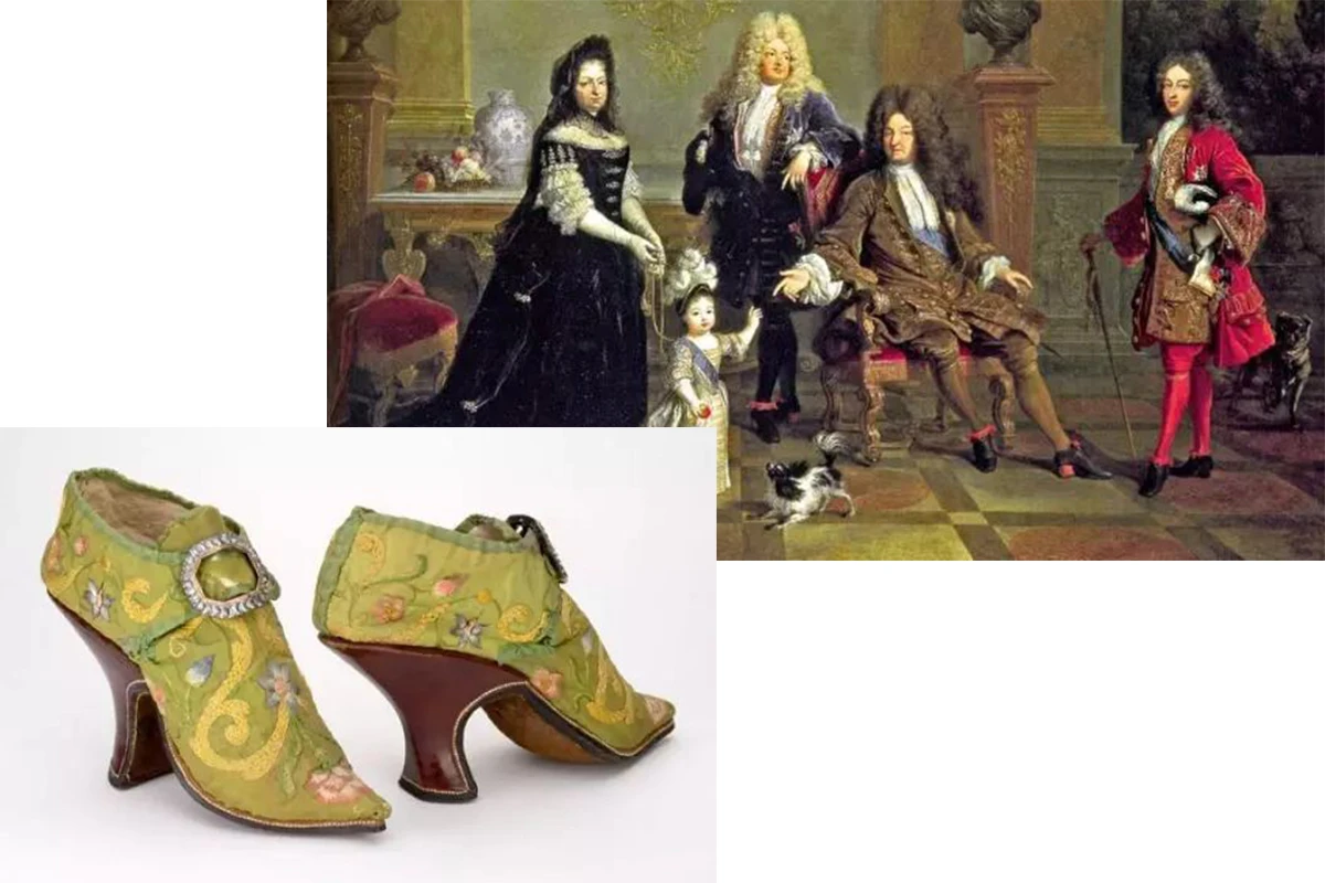 歐洲穿著高跟鞋的男性們