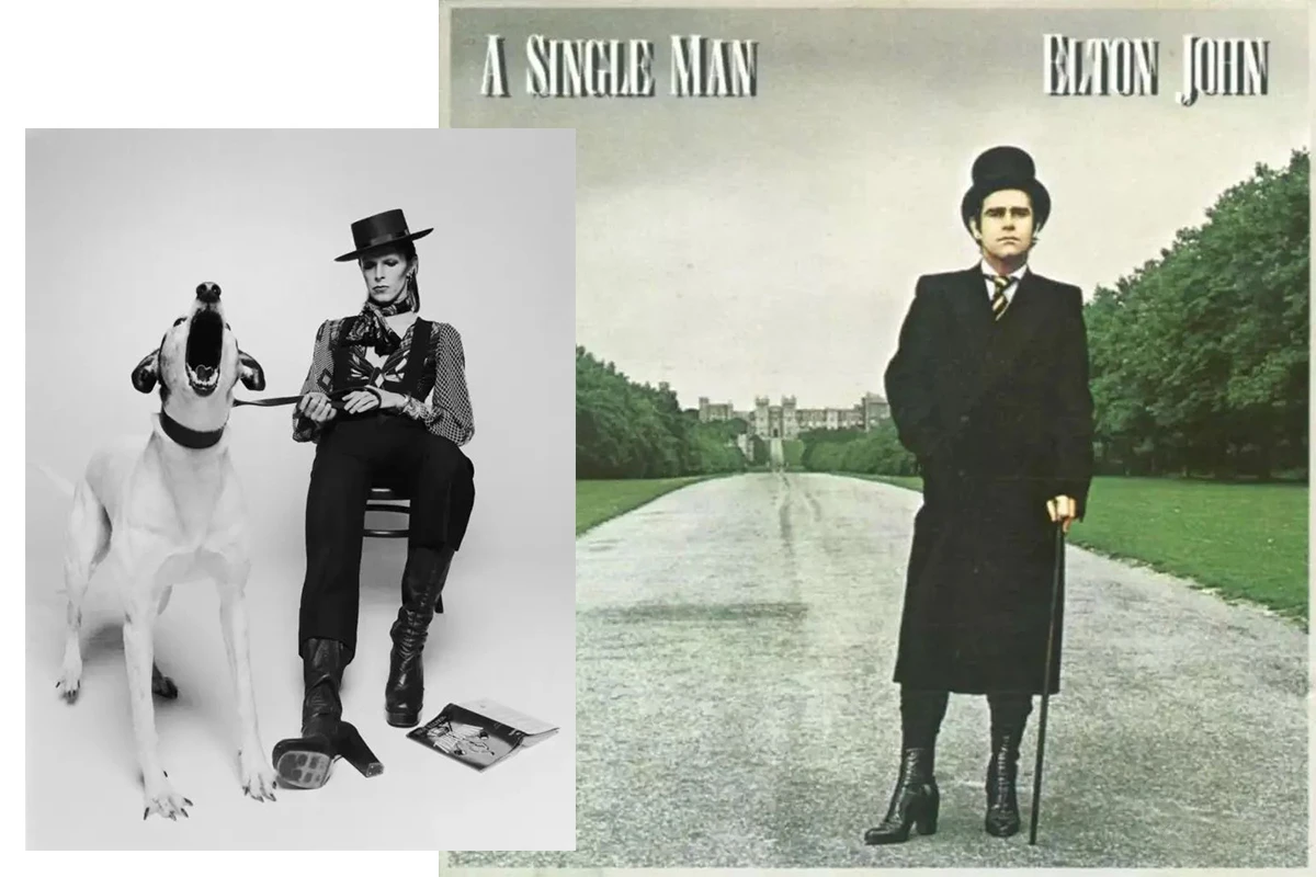 男士穿著高跟長靴