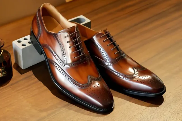 牛津鞋不是雕花鞋